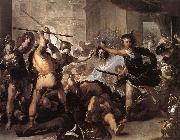 GIORDANO, Luca Perseus Fighting Phineus and his Companions dfhj France oil painting reproduction